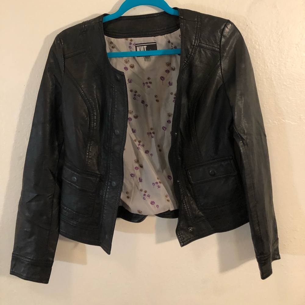 Leather jacket